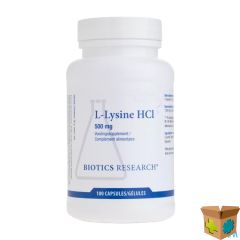 L-LYSINE BIOTICS CAPS 100X500MG