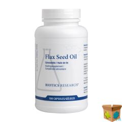 FLAX SEED OIL BIOTICS CAPS 100
