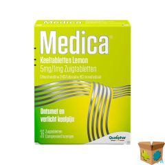 MEDICA KEELTABLETTEN LEMON ZUIGTABL 36