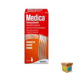 MEDICA KEELSPRAY MENTHOL 30ML