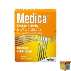 MEDICA KEELTABLETTEN HONING ZUIGTABL 36