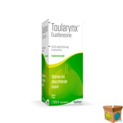 TOULARYNX GUAIFENESINE 13,33MG/ML SIROOP 180ML