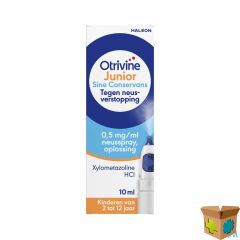 OTRIVINE JUNIOR DECONGEST. 0,5MG/ML NEUSSPRAY 10ML