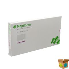 MEPIFORM VERB ADH LITTEKEN STER 10X18,0CM 5 293400