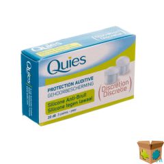 QUIES GEHOORBESCHERMING A/LAWAAI SILIC. 3 PAAR