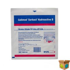 CUTIMED SORBACT HYDROACTIVE B 14X14,0CM 1 7993302