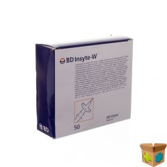 BD INSYTE-W CATH.IV 22G 1 0,9X25MM BLAUW 50 381323