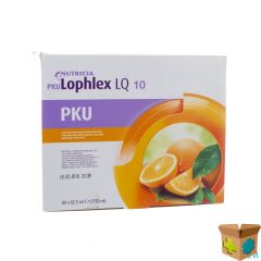 PKU LOPHLEX LQ 10 JUICY ORANGE 60X62,5ML