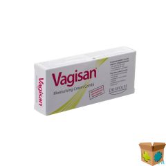 VAGISAN MOISTURIZING CREAM COMBI CR 10G + 8 OVULES