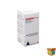 ASAFLOW 80MG MAAGSAPRESIST COMP FLACON 168X 80MG