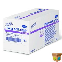 Hartmann Peha-soft STERIELE handschoenen poedervrij Nitrile - 50 paar