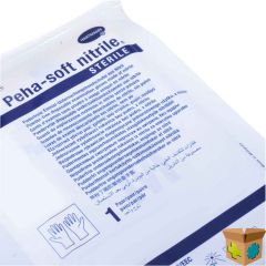 Hartmann Peha-soft STERIELE handschoenen poedervrij Nitrile - 1 paar, bestel online | Medstore