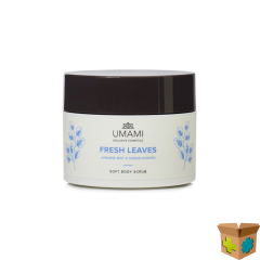 UMAMI FRESH LEAVES JAP.MUNT&GEMBER BODY SCRUB250ML