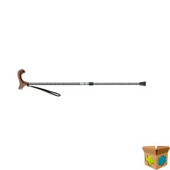 WANDELSTOK DERBY PIED P.HANDVAT HOUT SANICO MQ552