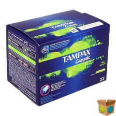 TAMPAX COMPAK SUPER 22