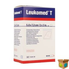 LEUKOMED T VERBAND STERIEL 7,2CMX 5CM 50 7238100
