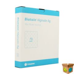 BIATAIN ALGINATE AG STER 10CMX10CM 10 3760