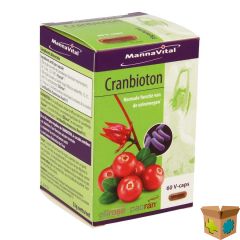 MANNAVITAL CRANBIOTON V-CAPS 60