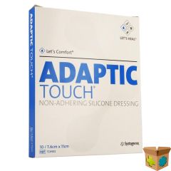 ADAPTIC TOUCH SILICONEVERB 7.6X11CM 10 TCH502