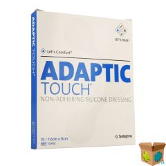ADAPTIC TOUCH SILICONEVERB 7.6X11CM 10 TCH502