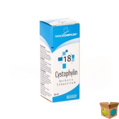 VANOCOMPLEX N18 CYSTOPHYLIN GUTT 50ML UNDA