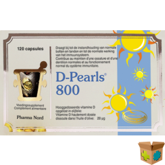 D-PEARLS 800 CAPS 120