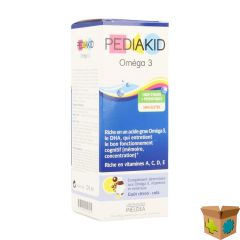 PEDIAKID OMEGA-3 SOL BUV FL 125ML
