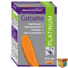 MANNAVITAL CURCUMA PLATINUM V-CAPS 60