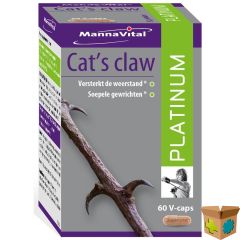MANNAVITAL CATS CLAW PLATINUM V-CAPS 60