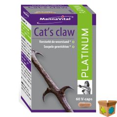 MANNAVITAL CATS CLAW PLATINUM V-CAPS 60