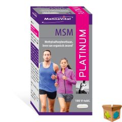 MSM PLATINUM V-TABS 180
