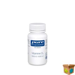 PURE ENCAPSULATIONS VITAMINE D3 1000IE CAPS 60