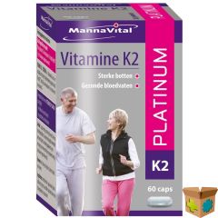 MANNAVITAL VITAMINE K2 PLATINUM NF CAPS 60