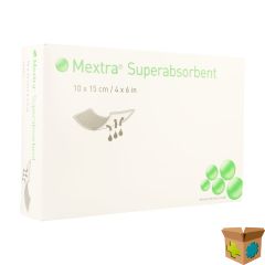 MEXTRA SUPERABSORBENT NF 10,0X15,0CM 10 610710