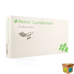 MEXTRA SUPERABSORBENT NF 10,0X20,0CM 10 610720