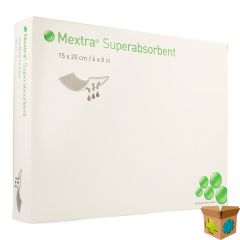 MEXTRA SUPERABSORBENT NF 15,0X20,0CM 10 610730