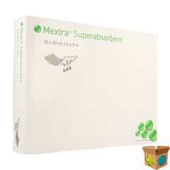 MEXTRA SUPERABSORBENT NF 15,0X20,0CM 10 610730
