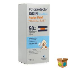 ISDIN FOTOPROTECTOR ISDIN MINERAL BABY IP50+ 50ML
