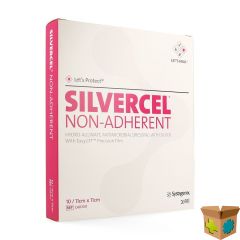 SILVERCEL NA HYDROALGINAAT VERB 11X11CM 10 CAD7011