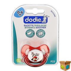 DODIE FOPSPEEN FYSIO SILIC. 1 0-6M PIRAAT PRINSES