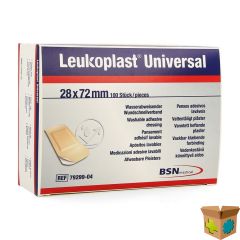 LEUKOPLAST UNIVERSAL 28X72MM 100