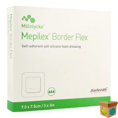MEPILEX BORDER FLEX VERB 7,5X7,5CM 5 595250