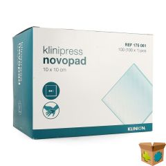 KLINION NOVOPAD 10 X 10CM 100 X 1 175061