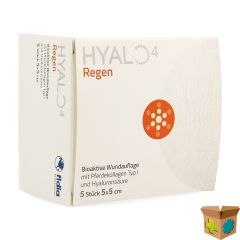 HYALO 4 REGEN GAASVERBAND STER 5 X 5CM 5