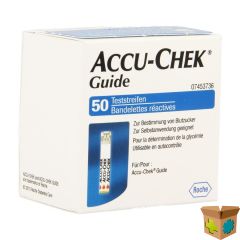 ACCU CHEK GUIDE TESTS 50 STRIPS