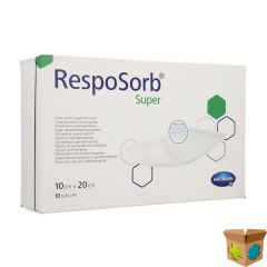 RESPOSORB SUPER VERBAND 10X20CM 10 6850215