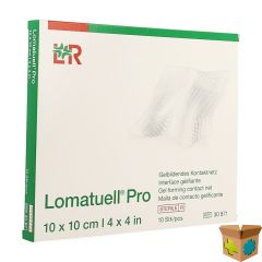 LOMATUELL PRO KOMPRES STER 10X10CM 10 30871