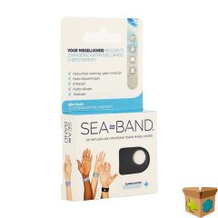 SEA BAND VOLWASSENE ARMBAND ZWART 2