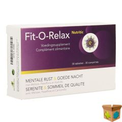 FIT-O-RELAX NUTRITIC COMP 30 REVOGAN