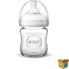 PHILIPS AVENT NATURAL 2.0 ZUIGFLES 125ML GLAS